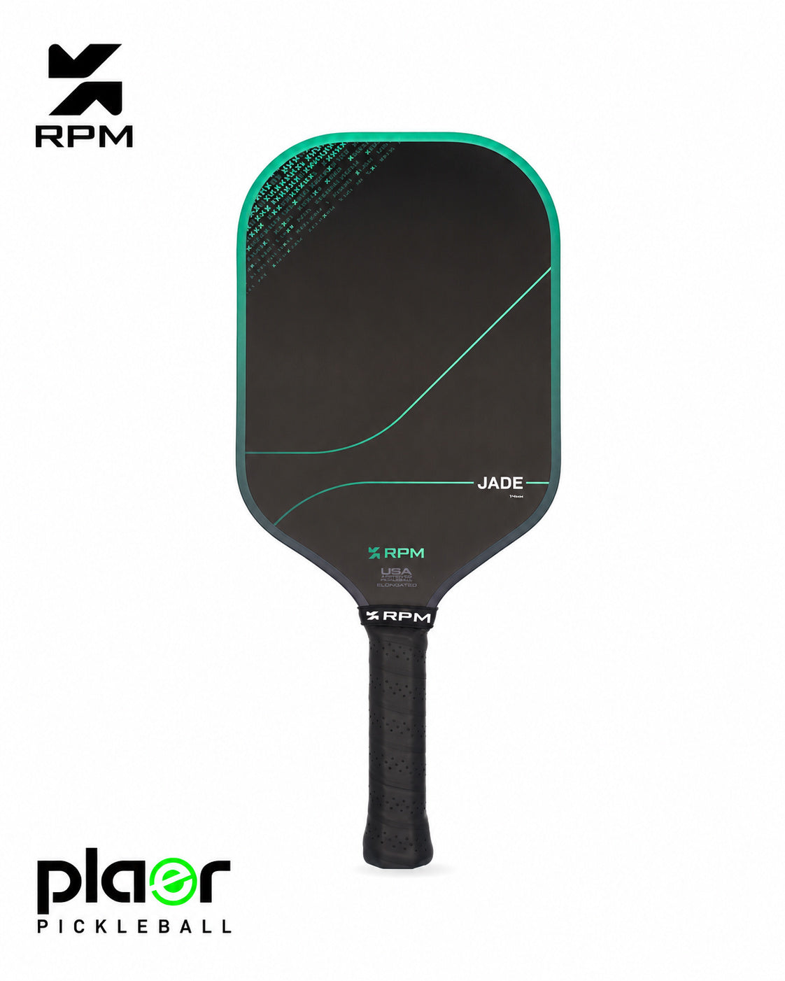 RPM Jade Elongated Pickleball Paddle