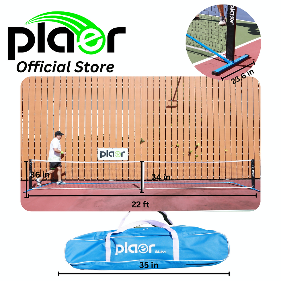 PLAER portable net frame detail