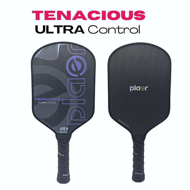 PLAER Tenacious Purple pickleball paddle