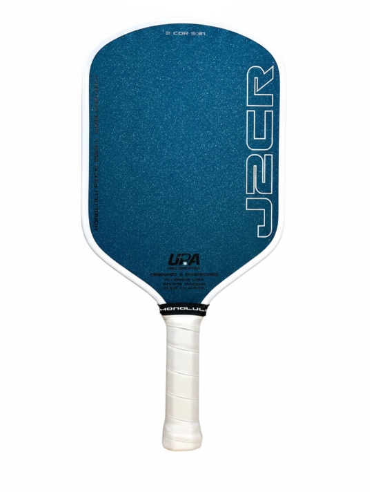 Honolulu J2CR Crystal Blue 16mm Pickleball Paddle
