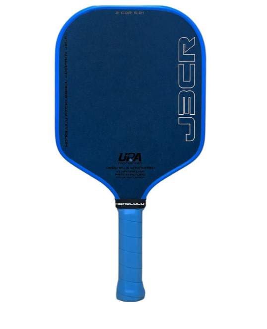 Honolulu J3CR Crystal Blue 16mm Pickleball Paddle