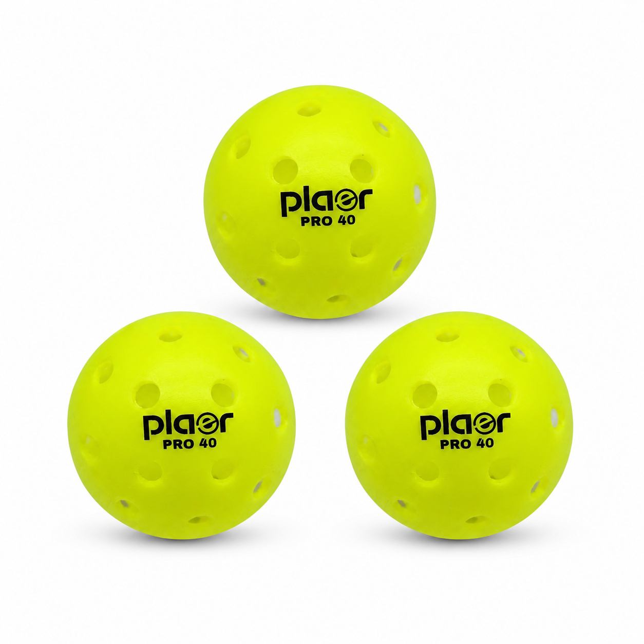 PLAER Pro 40 Outdoor Pickleballs