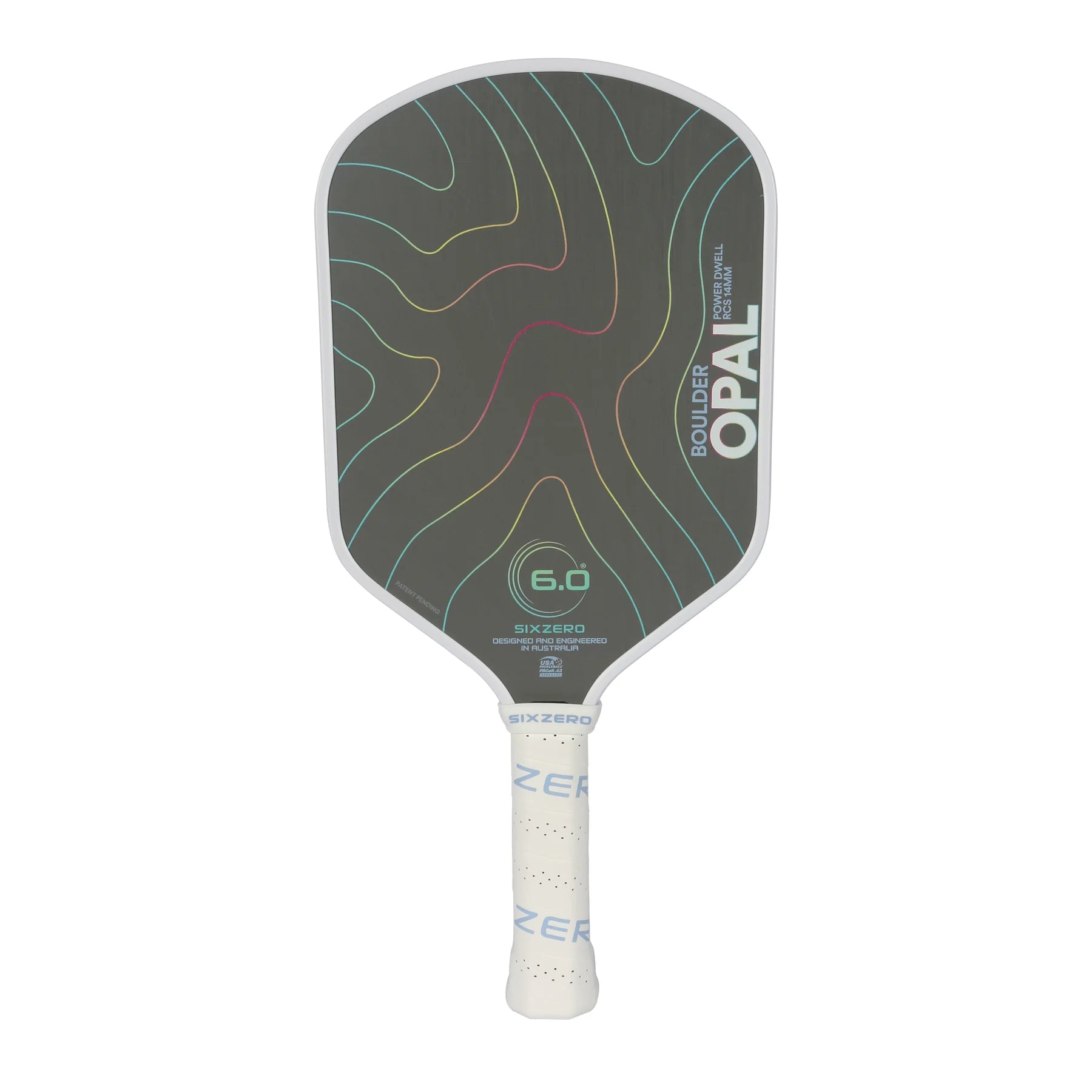 Six Zero Boulder Opal 14mm Pickleball Paddle
