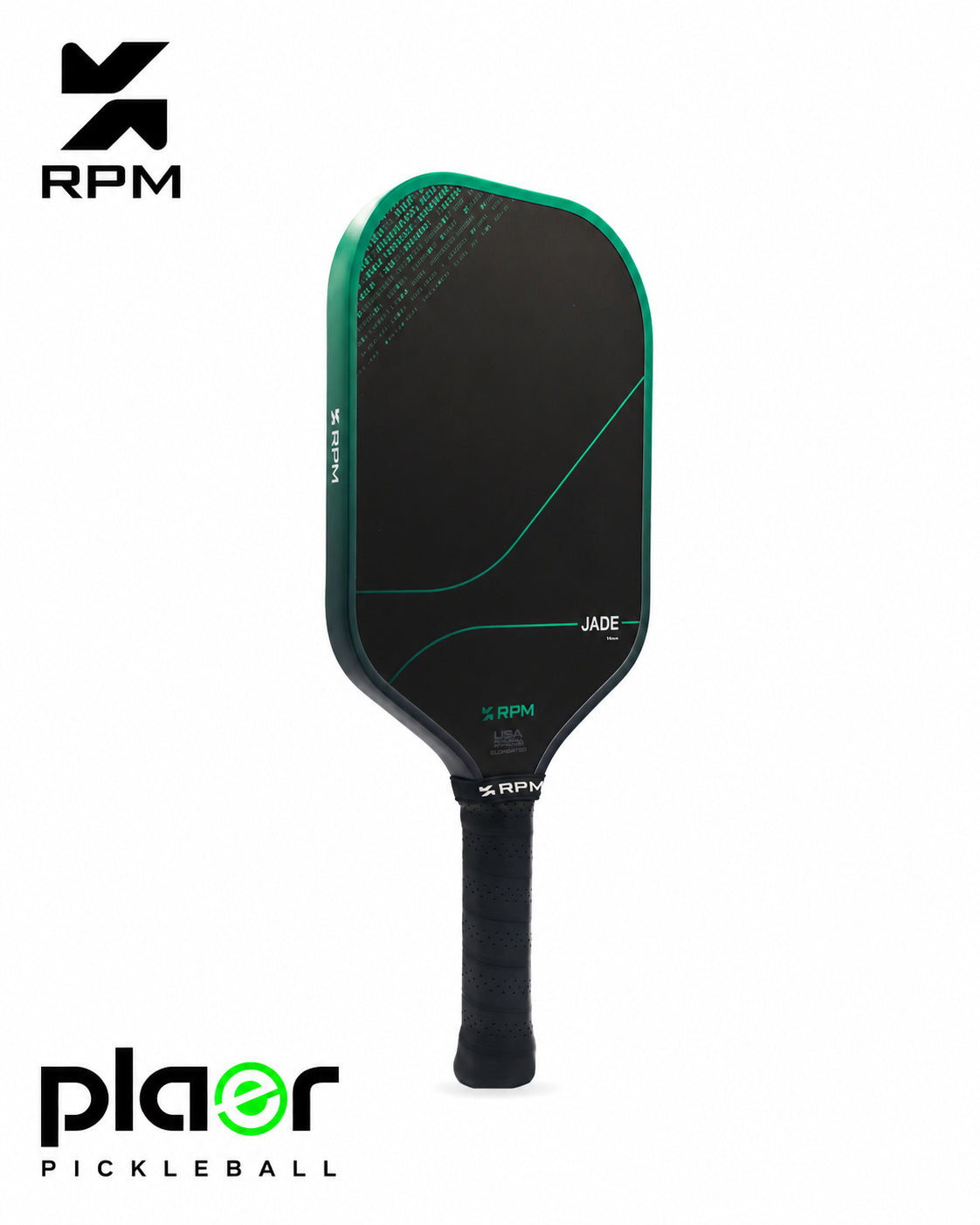RPM Jade Elongated Pickleball Paddle