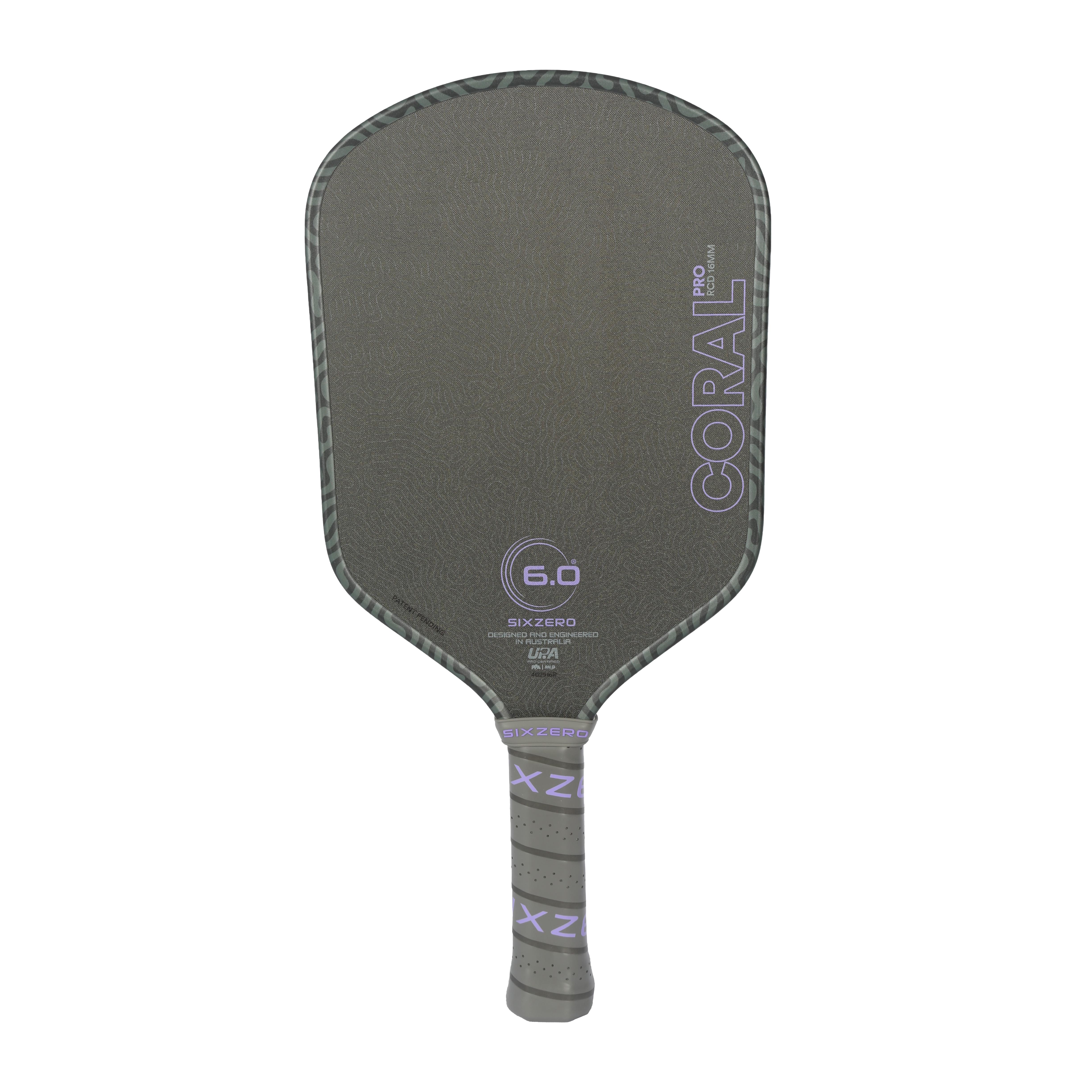 Six Zero Coral Pro 16mm Pickleball Paddle