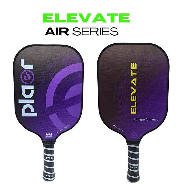 PLAER Elevate Purple pickleball paddle