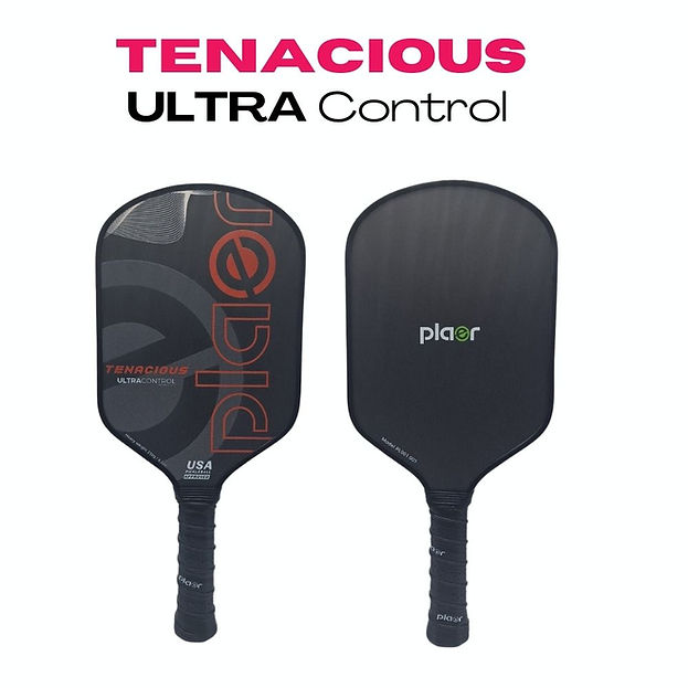 PLAER Tenacious Red pickleball paddle