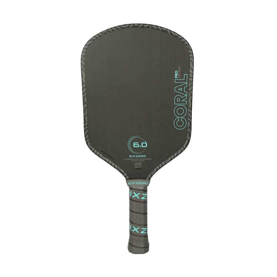 Six Zero Coral Pro 16mm Pickleball Paddle