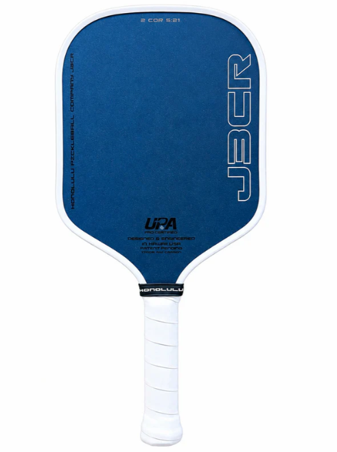 Honolulu J3CR Crystal Blue 16mm Pickleball Paddle