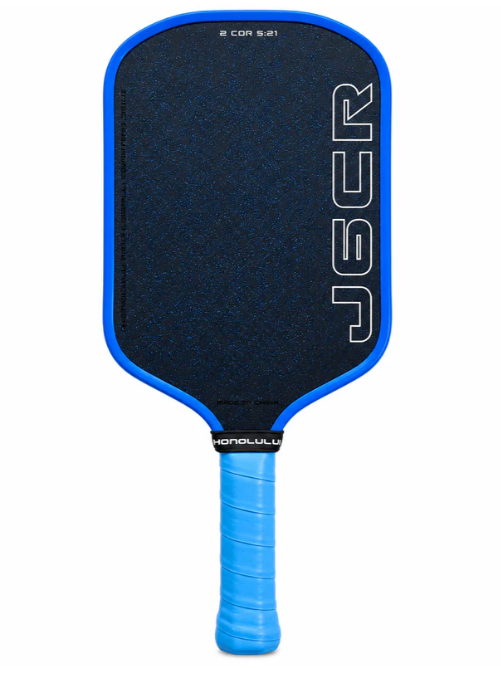 Honolulu J6CR Crystal Blue 16mm Pickleball Paddle