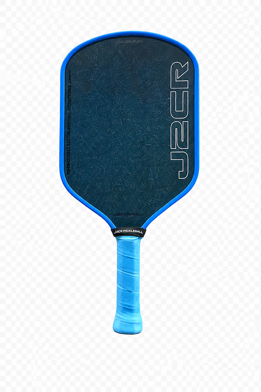 Honolulu J2CR Crystal Blue 16mm Pickleball Paddle