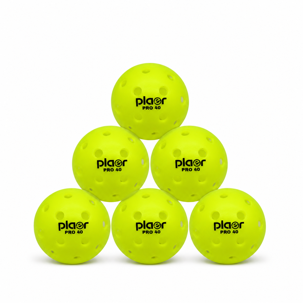 PLAER Pro 40 Outdoor Pickleballs