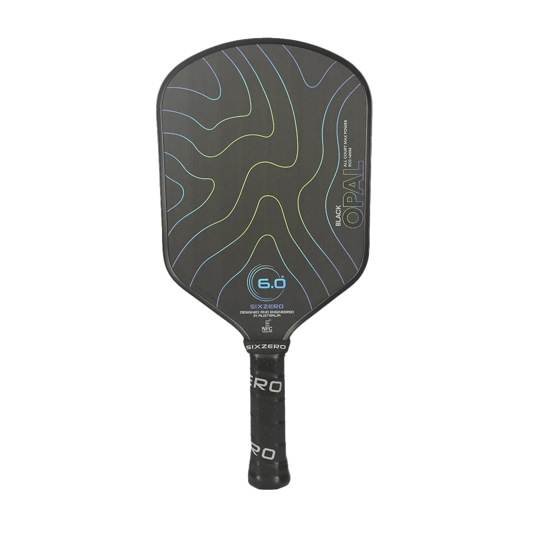 Six Zero Black Opal Pickleball Paddle