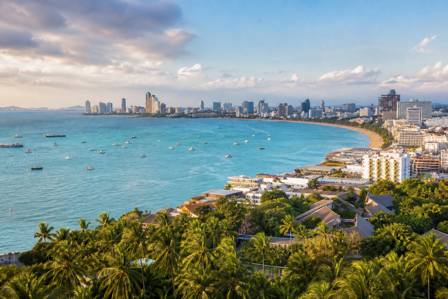PATTAYA, Thailand destination view