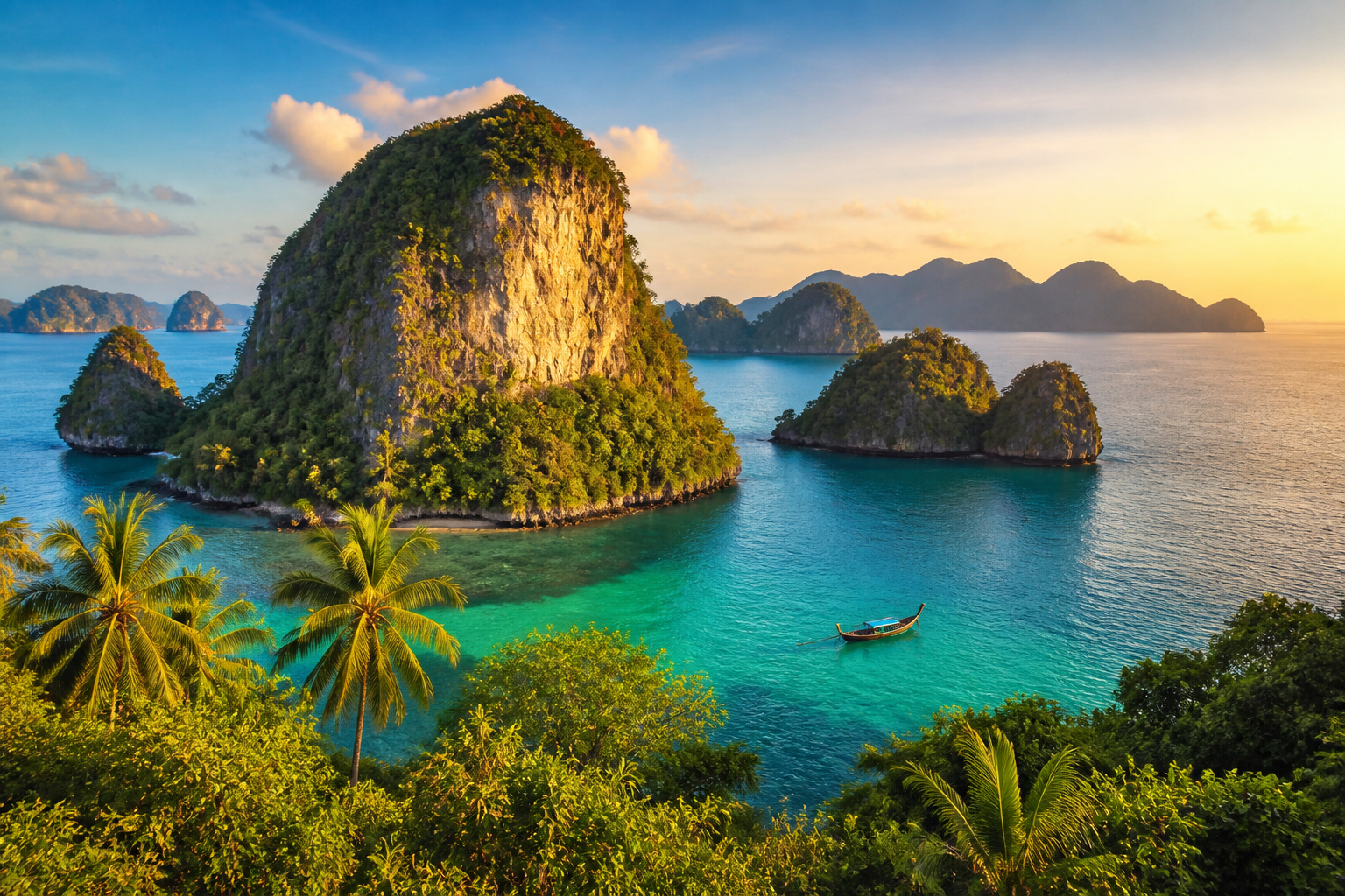 PHUKET, Thailand destination view